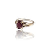 Natural Ruby Silver Ring 1.80 Ct