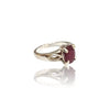 Natural Ruby Silver Ring 1.80 Ct