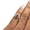Natural Ruby Silver Ring 1.80 Ct