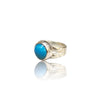 Natural Irani Fairoos Silver Ring 6.45 Ct