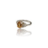 Natural Citrine Ladies Silver Ring 0.80 Ct