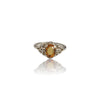 Natural Citrine Ladies Silver Ring 0.80 Ct