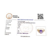 Natural Amethyst Ladies Silver Ring 1.60 Ct