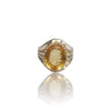 Natural Citrine Silver Ring 7.65 Ct