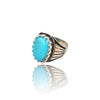Natural American Fairoos Silver Ring 10.70 Ct