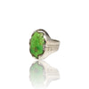 Natural Husaini Fairoos Silver Ring 10.00 Ct