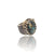 Natural Irani Fairoos Silver Ring 22.30 Ct