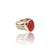 Natural Carnelian Silver Ring 13.74 Ct