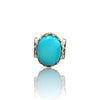 Natural American Fairoos Silver Ring 11.62 Ct
