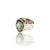 Natural Green Amethyst Silver Ring 13.88 Ct