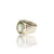 Natural Green Amethyst Silver Ring 8.35 Ct