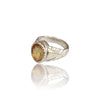 Natural Citrine Silver Ring 5.32 Ct