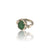 Natural Emerald Silver Ring 5.69 Ct