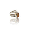 Natural Citrine Silver Ring 4.86 Ct