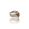 Natural Citrine Silver Ring 3.34 Ct
