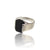 Natural Black Tourmaline Silver Ring 6.41 Ct