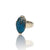 Natural Fairoos Silver Ring 24.87 Ct