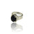 Natural Black Tourmaline Silver Ring 6.41 Ct