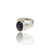 Natural Blue Sapphire Silver Ring 4.52 Ct