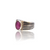 Natural natural ruby manik silver ring 2.71ct — lab certified Click Gems