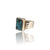 Natural Irani Fairoos Silver Ring 9.28 Ct