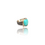 Natural American firoza turquoise silver ring 5.80ct — lab certified Click Gems